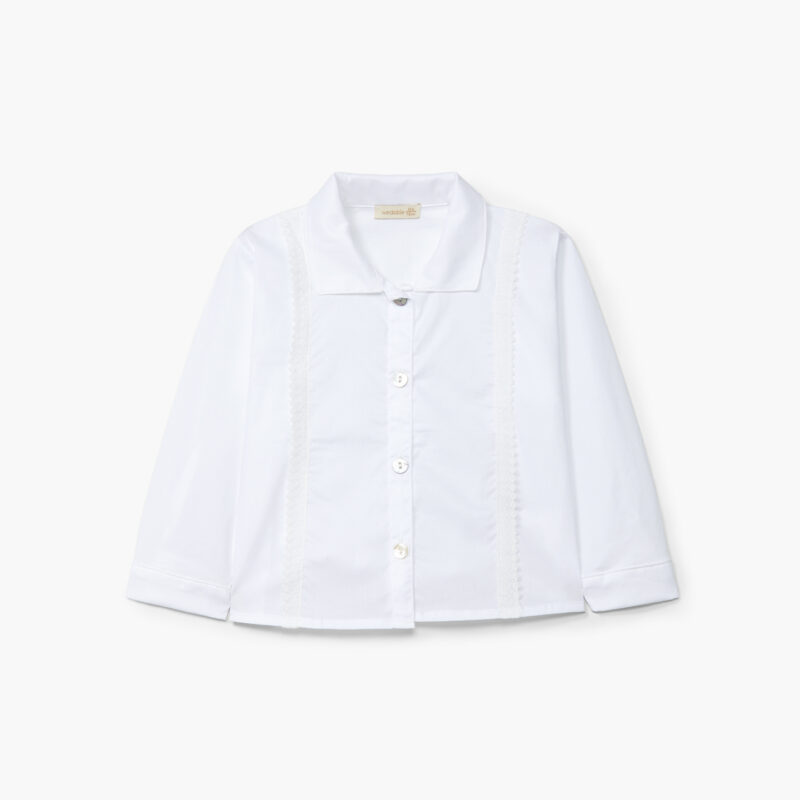 BLUSA EM TECIDO DE ALGODÃO WEDOBLE